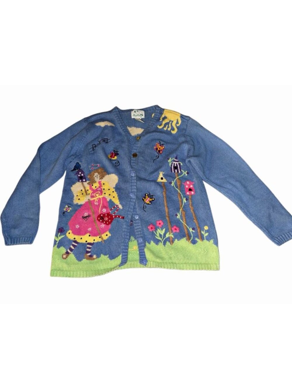 The Quaker Factory Vintage Women's Sz M Cardigan Sweater